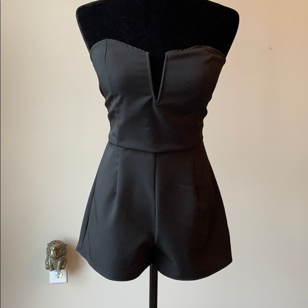 Strapless Romper